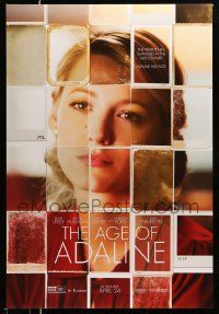 3r054 AGE OF ADALINE teaser DS 1sh '15 cool photograph collage of gorgeous Blake Lively!