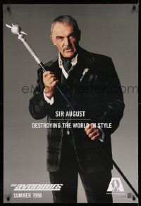 3r155 AVENGERS teaser 1sh '98 Sean Connery as Sir August - destroying the world in style!