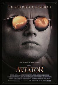 3r158 AVIATOR 1sh '04 Martin Scorsese directed, Leonardo DiCaprio as Howard Hughes!