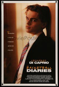 3r173 BASKETBALL DIARIES 1sh '95 Leonardo DiCaprio, based on the life of Jim Carroll!