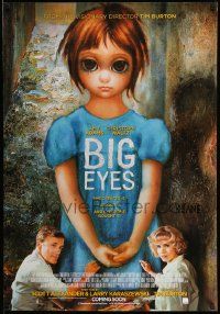 3r215 BIG EYES advance Canadian 1sh '14 cool image of Amy Adams and Cristoph Waltz painting together!