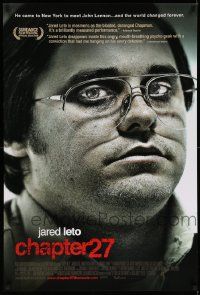 3r325 CHAPTER 27 1sh '07 Jared Leto as John Lennon's assassin, Mark David Chapman!