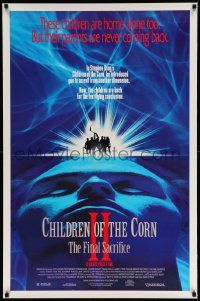 3r337 CHILDREN OF THE CORN 2 1sh '92 Stephen King, Terence Knox, The Final Sacrifice!
