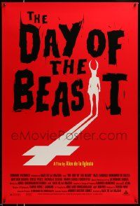 3r429 DAY OF THE BEAST 1sh '97 De La Iglesias' El dia de la bestia, incredible horror art!