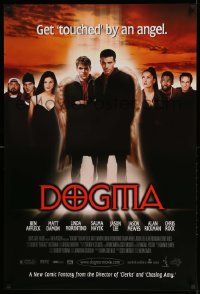 3r494 DOGMA 1sh '99 Kevin Smith, Ben Affleck, Matt Damon, get 'touched' by an angel!