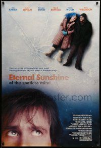 3r560 ETERNAL SUNSHINE OF THE SPOTLESS MIND DS 1sh '04 great images of Jim Carrey + Kate Winslet!
