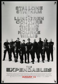 3r577 EXPENDABLES advance DS 1sh '10 Sylvester Stallone, Jason Statham, Jet Li, Lundgren & more!