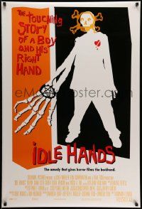 3r890 IDLE HANDS DS 1sh '99 a touching story of a boy and his right hand, cool artwork!