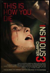 3r928 INSIDIOUS: CHAPTER 3 advance DS 1sh '15 Dermott Mulroney, terrified Stefanie Scott crying!