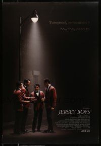 3r973 JERSEY BOYS advance DS int'l 1sh '14 John Lloyd Young as Frankie Valli, The Four Seasons!