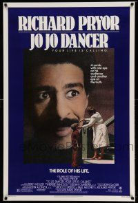 3r976 JO JO DANCER 1sh '86 Richard Pryor in the role of his life, comic biography!