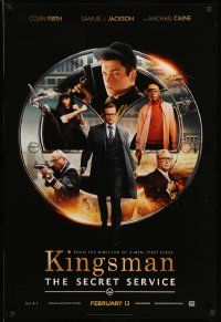 3s018 KINGSMAN: THE SECRET SERVICE style B teaser DS 1sh '14 Mark Hamill, Samuel L. Jackson, Firth