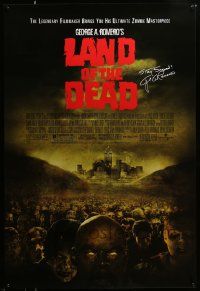 3s036 LAND OF THE DEAD 1sh '05 George Romero zombie horror masterpiece, stay scared!