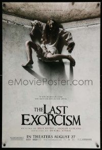 3s045 LAST EXORCISM teaser DS 1sh '10 Patrick Fabian, Ashley Bell, creepy image, believe in him!