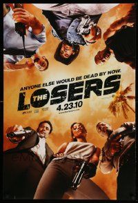 3s120 LOSERS teaser DS 1sh '10 Jeffrey Dean Morgan, Zoe Saldana, Evans, Elba, Patric, Jaenada