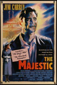 3s139 MAJESTIC int'l 1sh '01 great art of Jim Carrey, directed by Frank Darabont!