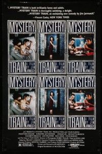 3s266 MYSTERY TRAIN 1sh '89 directed by Jim Jarmusch, Masatoshi Nagase, Youki Kudoh