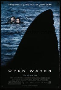 3s310 OPEN WATER DS 1sh '03 Blanchard Ryan, Daniel Travis, giant shark fin, who will save you!