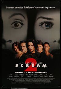 3s567 SCREAM 2 1sh '97 Wes Craven directed, Neve Campbell, Courteney Cox