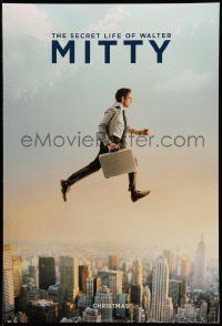 3s574 SECRET LIFE OF WALTER MITTY style A teaser DS 1sh '13 image of Ben Stiller in city!