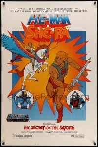 3s576 SECRET OF THE SWORD 1sh '85 Masters of the Universe, He-Man, She-Ra, Skeletor!