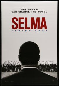 3s580 SELMA teaser DS 1sh '14 Oyelowo as Dr. Martin Luther King Jr., Gooding Jr., Roth, Ribisi!