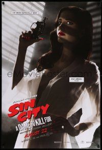3s616 SIN CITY A DAME TO KILL FOR teaser DS 1sh '14 super-sexy Eva Green has been especially bad!