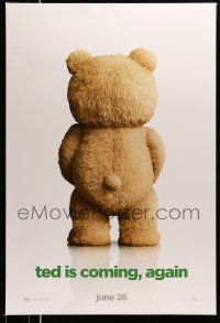 3s767 TED 2 teaser DS 1sh '15 Seth McFarland, Mark Wahlberg, Seyfreid, Ted is coming again!