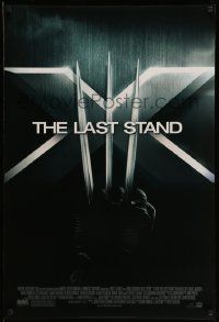 3s981 X-MEN: THE LAST STAND style C DS 1sh '06 Hugh Jackman, Patrick Stewart, Marvel Comics!