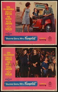 3t881 BUONA SERA MRS CAMPBELL 2 LCs '69 great images of Gina Lollobrigida, Janet Margolin!