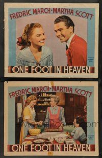 3t955 ONE FOOT IN HEAVEN 2 LCs '41 both with images of sexy Elisabeth Fraser!