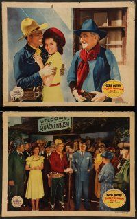 3t958 PUBLIC COWBOY NO 1 2 LCs '37 Gene Autry, Ann Rutherford, and William Farnum!