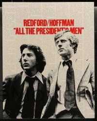 3t013 ALL THE PRESIDENT'S MEN 9 color 11x14 stills '76 Pakula Watergate classic, Robert Redford