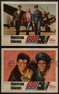 3t021 633 SQUADRON 8 LCs '64 Cliff Robertson, George Chakiris, The Winged Legend of World War II!