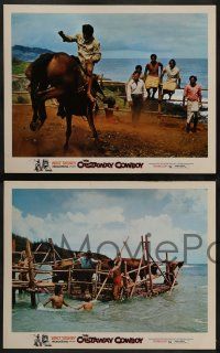 3t598 CASTAWAY COWBOY 5 LCs '74 Walt Disney, James Garner & Vera Miles in Hawaii!