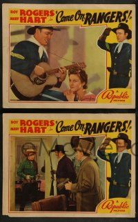 3t650 COME ON RANGERS 4 LCs '38 Roy Rogers playing guitar for Mary Hart, catching bad guys & more!