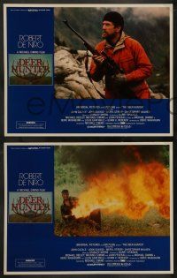 3t655 DEER HUNTER 4 LCs '78 Michael Cimino, Robert De Niro, Walken, Savage, Cazale!