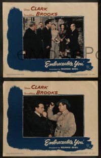 3t662 EMBRACEABLE YOU 4 LCs '48 sexy Geraldine Brooks was looking for trouble & Dane Clark!