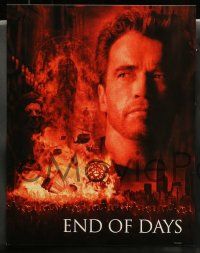 3t011 END OF DAYS 10 LCs '99 cool images of Arnold Schwarzenegger, Robin Tunney, Gabriel Byrne!