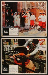 3t791 GODFATHER 3 int'l LCs '72 Pacino, Caan, great images from Francis Ford Coppola classic!