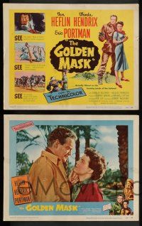 3t103 GOLDEN MASK 8 LCs '54 Van Heflin, Wanda Hendrix, actually filmed in the Sahara!