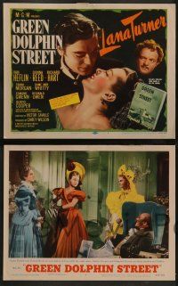 3t108 GREEN DOLPHIN STREET 8 LCs R55 sexy Lana Turner, Van Heflin, written by Samson Raphaelson