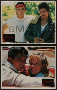3t174 LA BAMBA 8 LCs '87 rock and roll, Lou Diamond Phillips as Ritchie Valens!