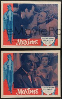 3t255 MAXIME 8 LCs '62 Charles Boyer, Michele Morgan, Arletty, Henri Verneuil