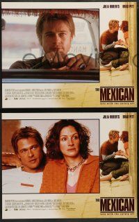 3t264 MEXICAN 8 LCs '01 Brad Pitt, Julia Roberts, James Gandolfini, Gore Verbinski