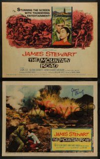3t280 MOUNTAIN ROAD 8 LCs '60 pretty Lisa Lu in the orient, one signed by James Stewart!