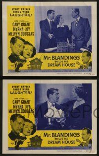 3t281 MR. BLANDINGS BUILDS HIS DREAM HOUSE 8 LCs R54 Cary Grant, Myrna Loy & Melvyn Douglas classic!