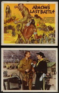 3t312 OLD SHATTERHAND 8 LCs '68 Lex Barker, Pierre Brice as Winnetou, Apache's Last Battle!