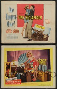 3t315 ONE BIG AFFAIR 8 LCs '52 Evelyn Keyes, Dennis O'Keefe, the title tells everything!