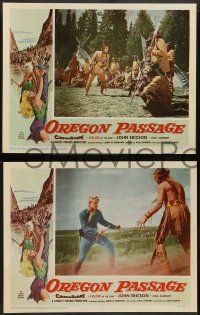 3t317 OREGON PASSAGE 8 LCs '58 Ericson, Albright, Native Americans H.M. Wynant & Toni Gerry!